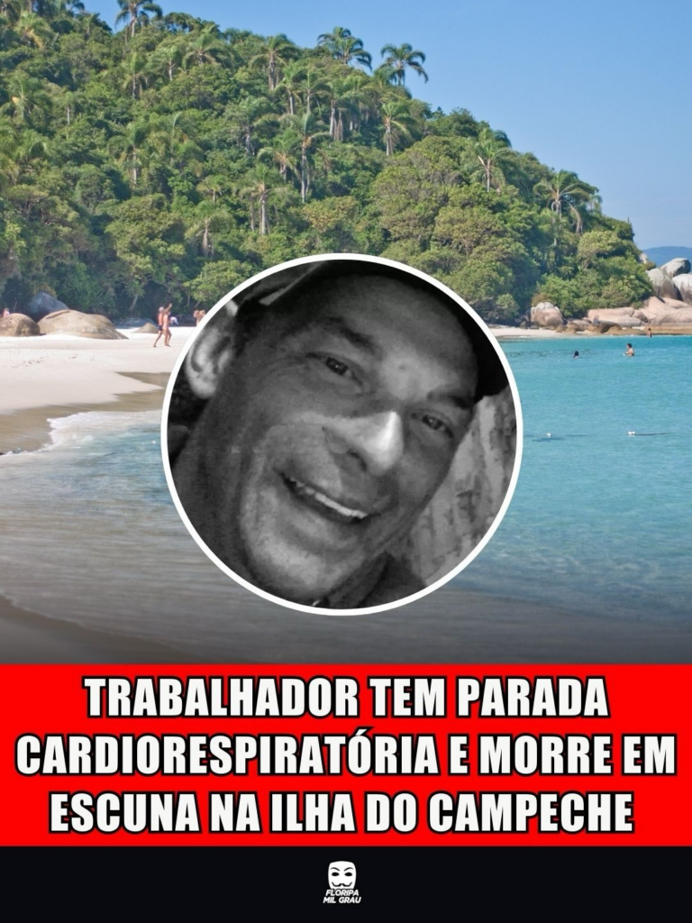 TRABALHADOR TEM PARADA CARDIORESPIRATÓRIA E MORRE EM ESCUNA NA ILHA DO CAMPECHE
