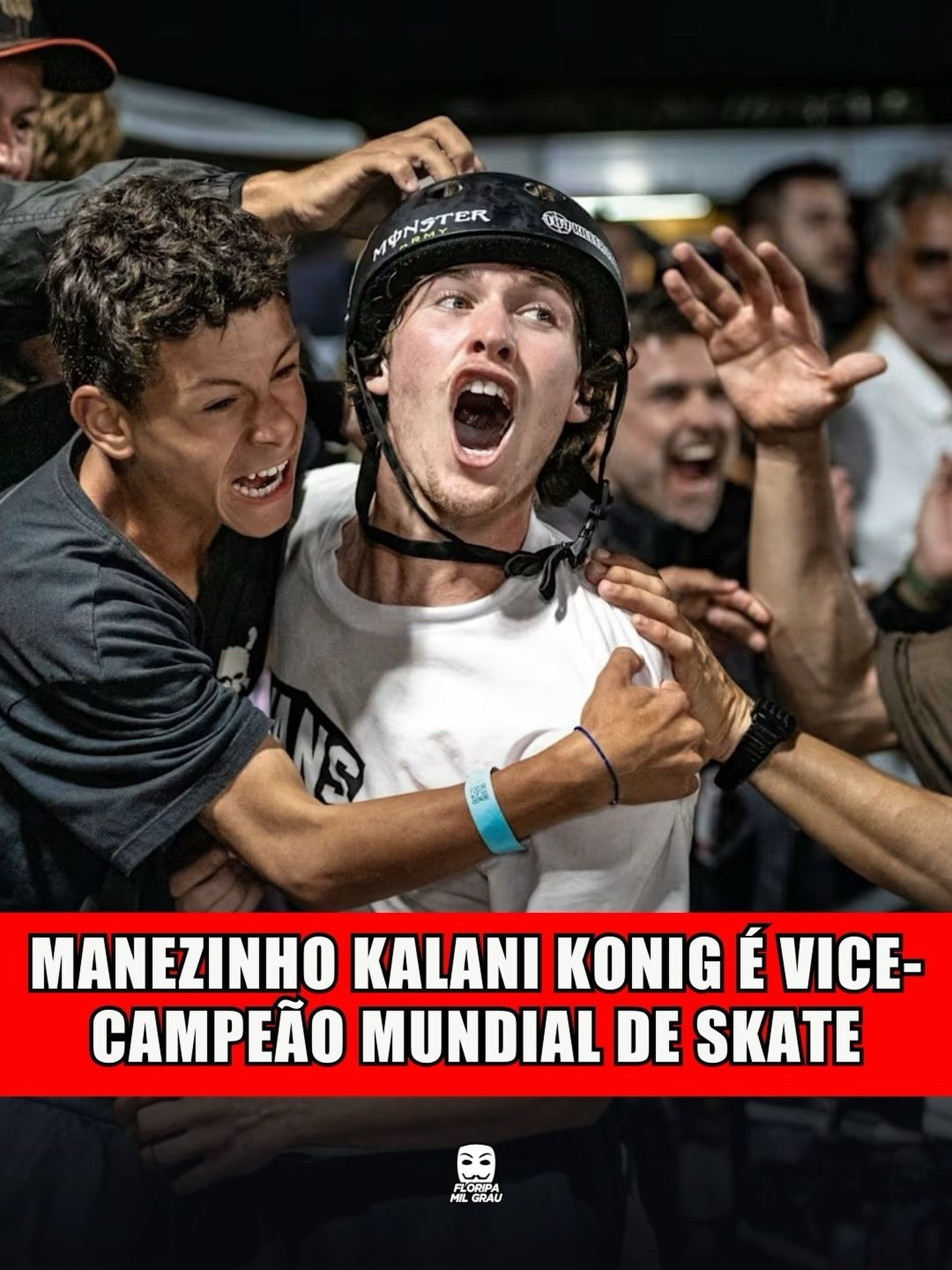 MANEZINHO KALANI KONIG É VICE-CAMPEÃO MUNDIAL DE SKATE