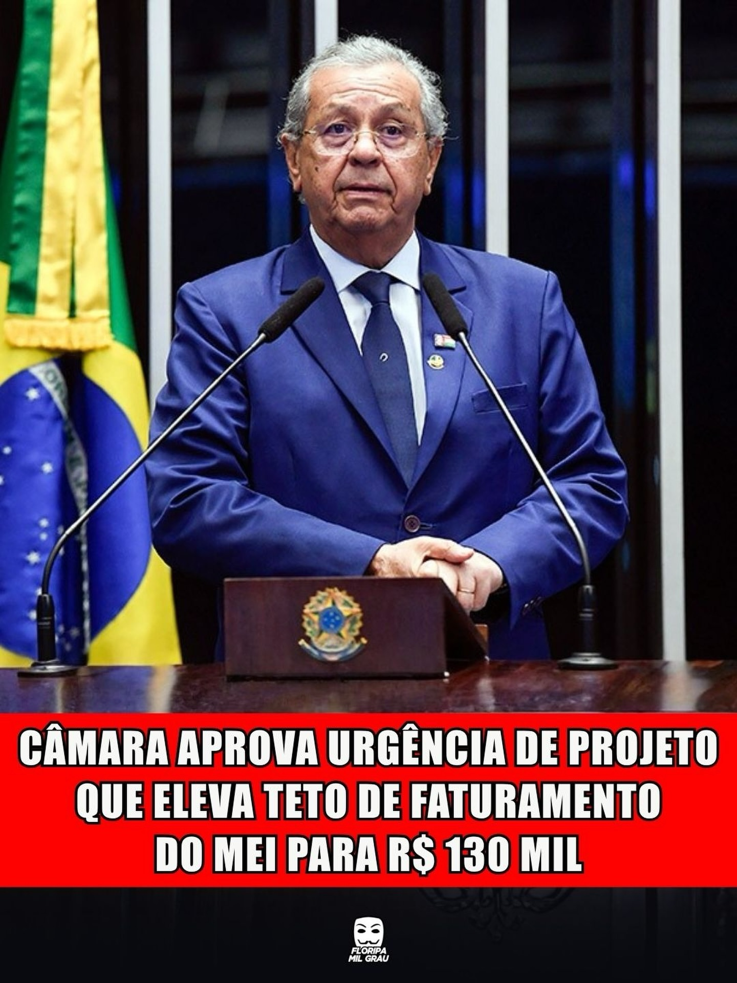CÂMARA APROVA URGÊNCIA DE PROJETO QUE ELEVA TETO DE FATURAMENTO DO MEI PARA R$ 130 MIL