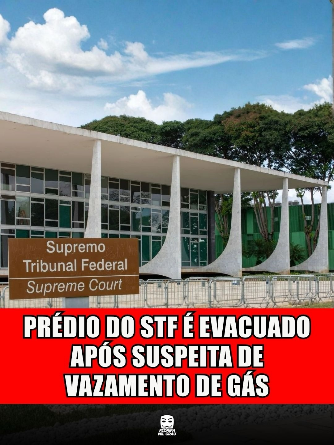 PRÉDOP DP STF É EVACUADO APÓS SUSPEITA DE VAZAMENTO DE GÁS