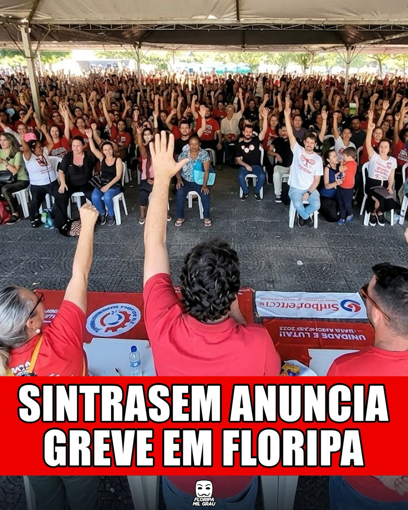 SINTRASEM ANUNCIA GREVE EM FLORIPA