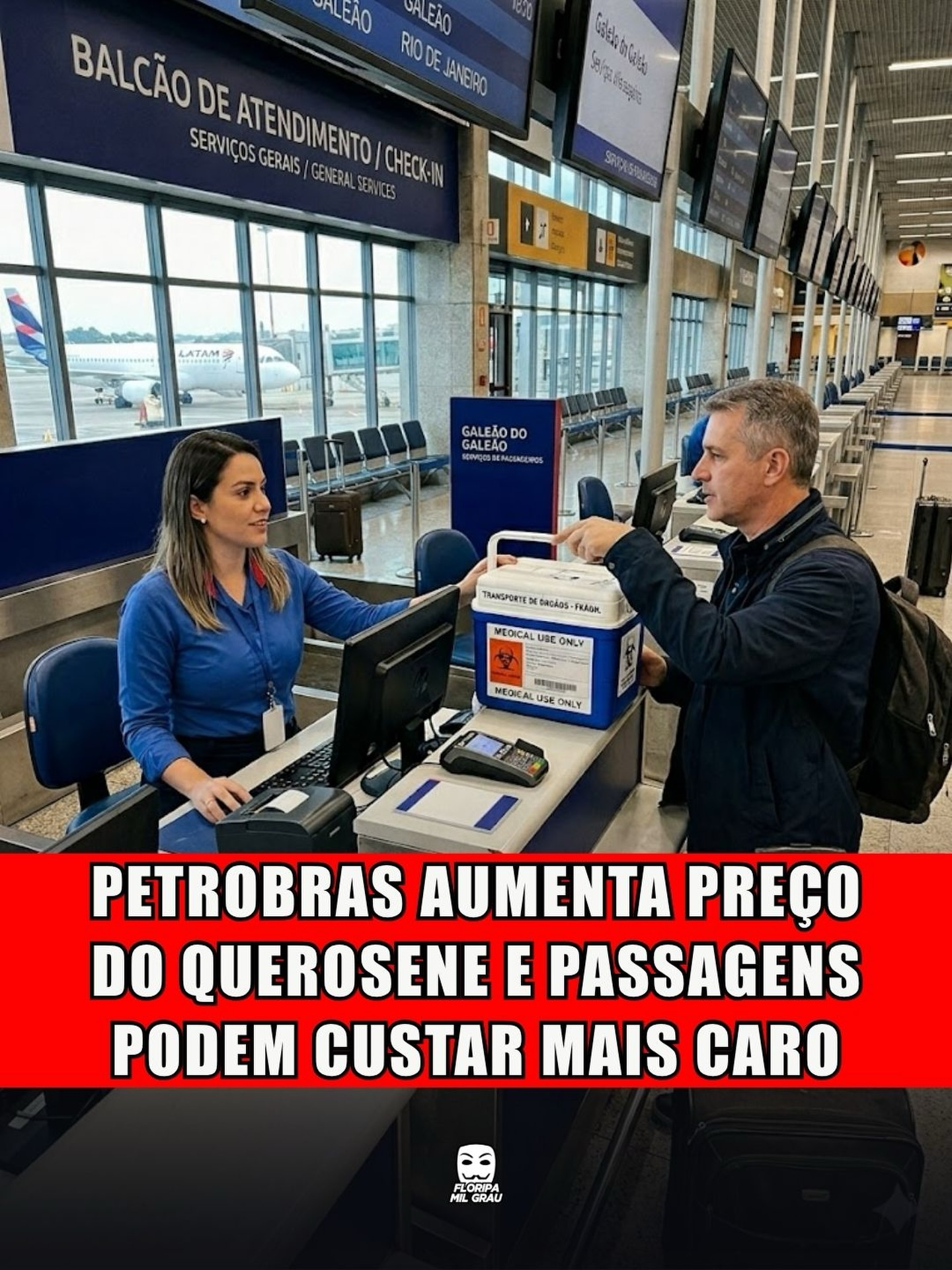 PETROBRAS AUMENTA PREÇO DE QUEROSENE E PASSAGENS PODEM CUSTAR MAIS CARO