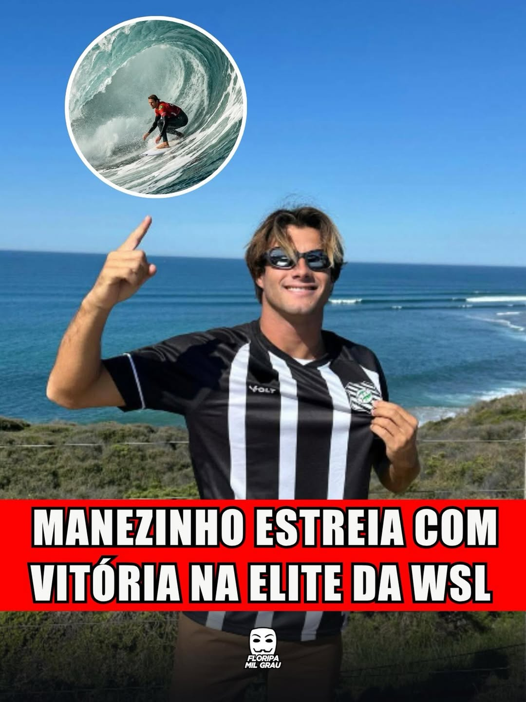 MANEZINHO ESTREIA COM VITÓRIA NA ELITE DA WSL