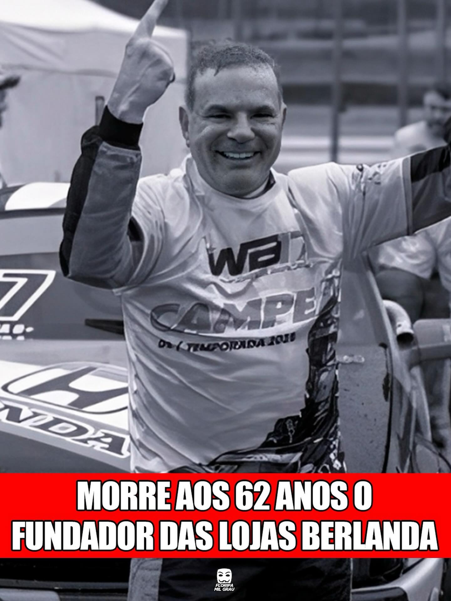 MORRE AOS 62 ANOS O FUNDADOR DAS LOJAS BERLANDA