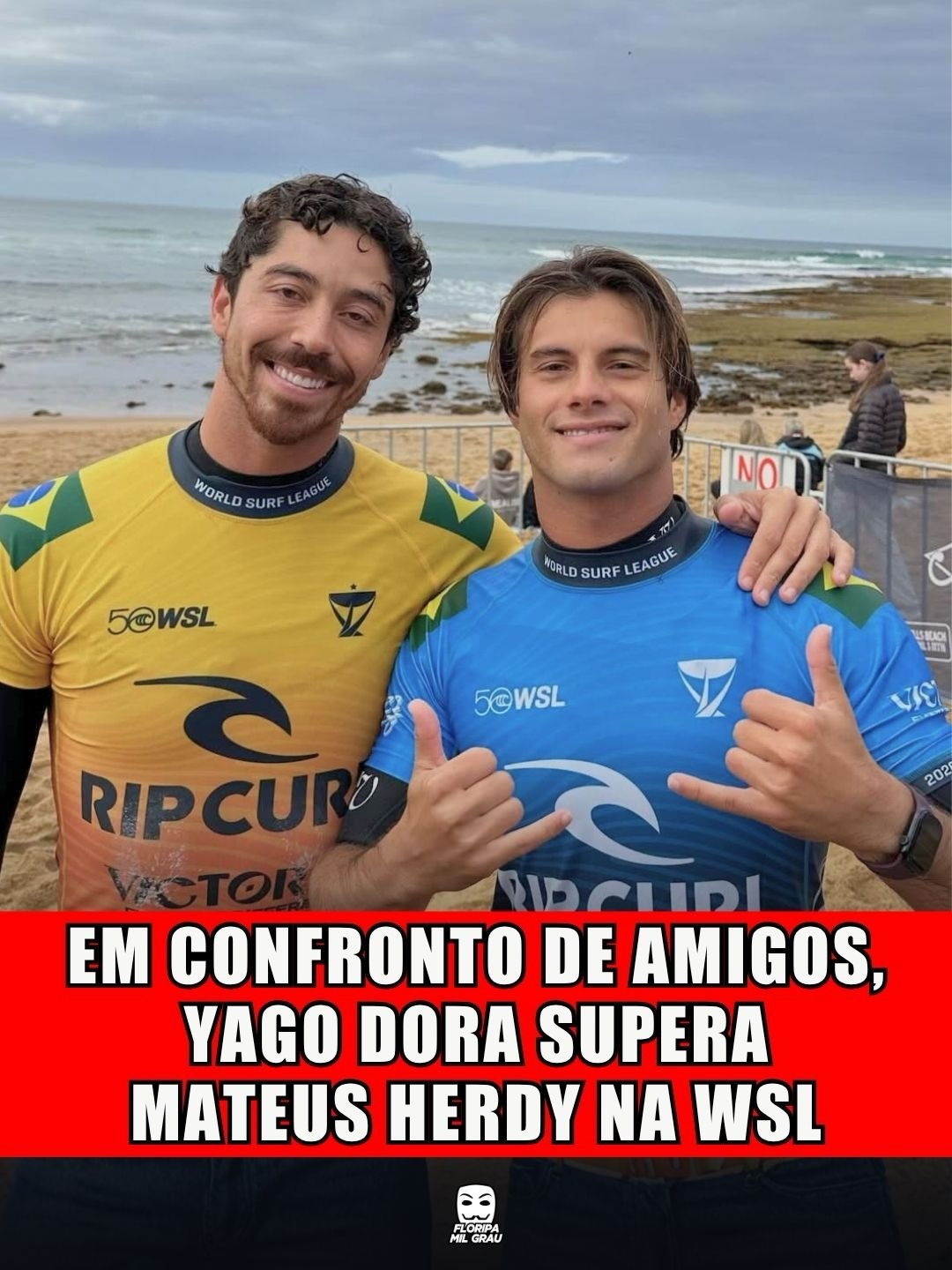 EM CONFRONTO DE AMIGOS, YAGO DORA SUPERA MATEUS HERDY DA WSL