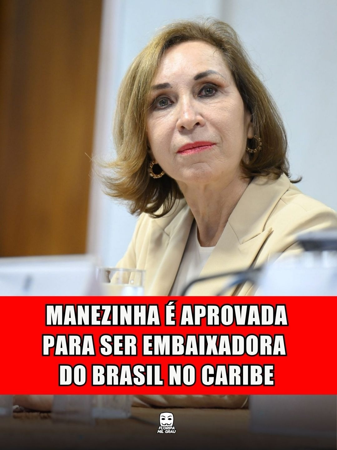 MANEZINHA É APROVADA PARA SER EMBAIXADORA DO BRASIL NO CARIBE