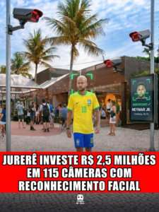 JURERÊ INVESTE R$ 2,5 MILHÕES EM 115 CÂMERAS COM RECONHECIMENTO FACIAL