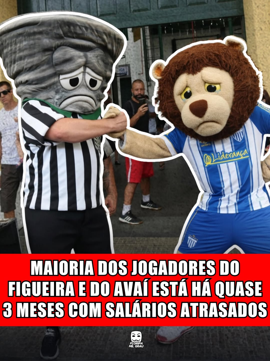 MAIORIA DOS JOGADORES DO FIGUEIRA E DO AVAÍ ESTÁ HÁ QUASE 3 MESES COM SALÁRIOS ATRASADOS