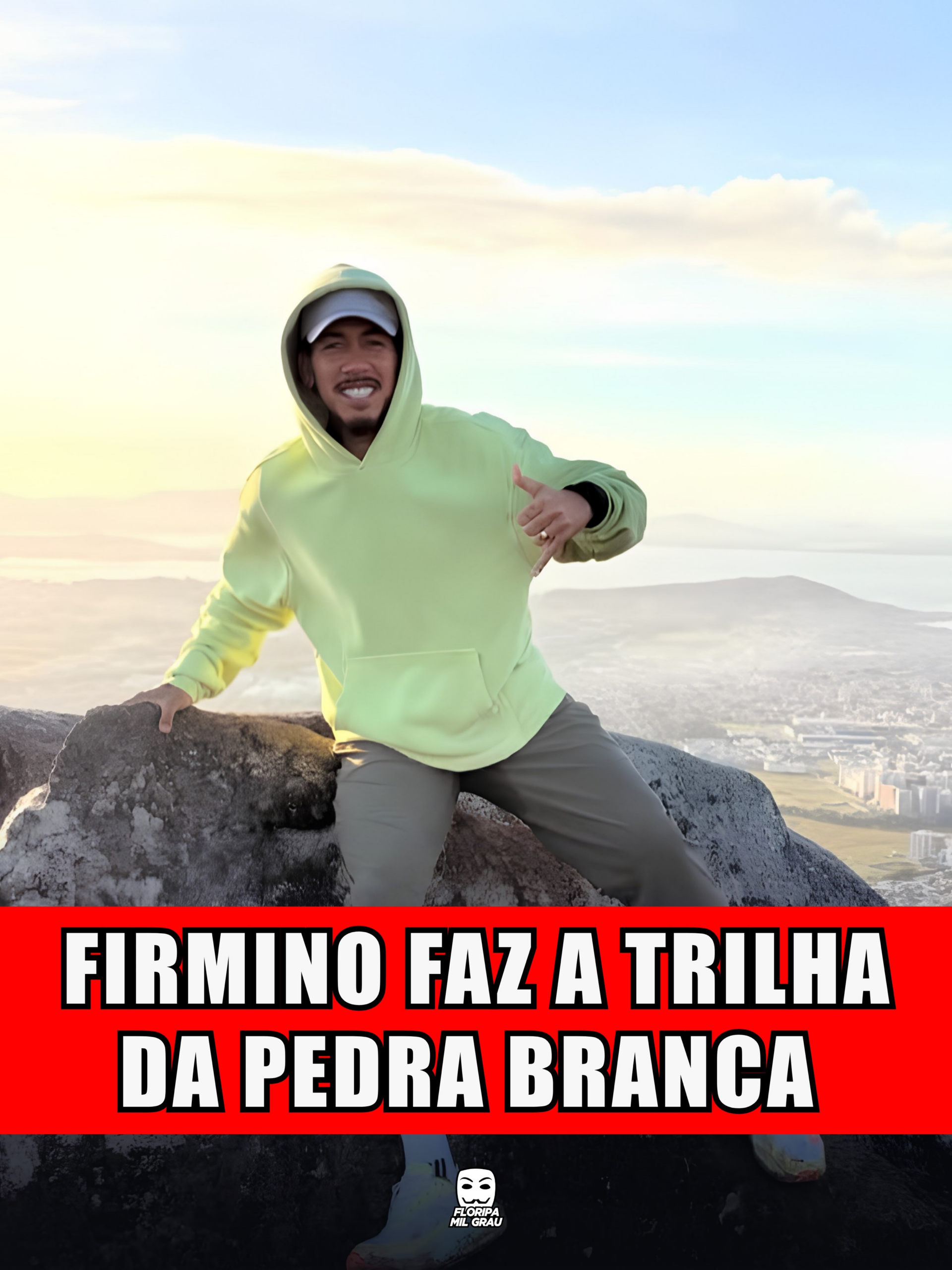 FIRMINO FAZ A TRILHA DA PEDRA BRANCA