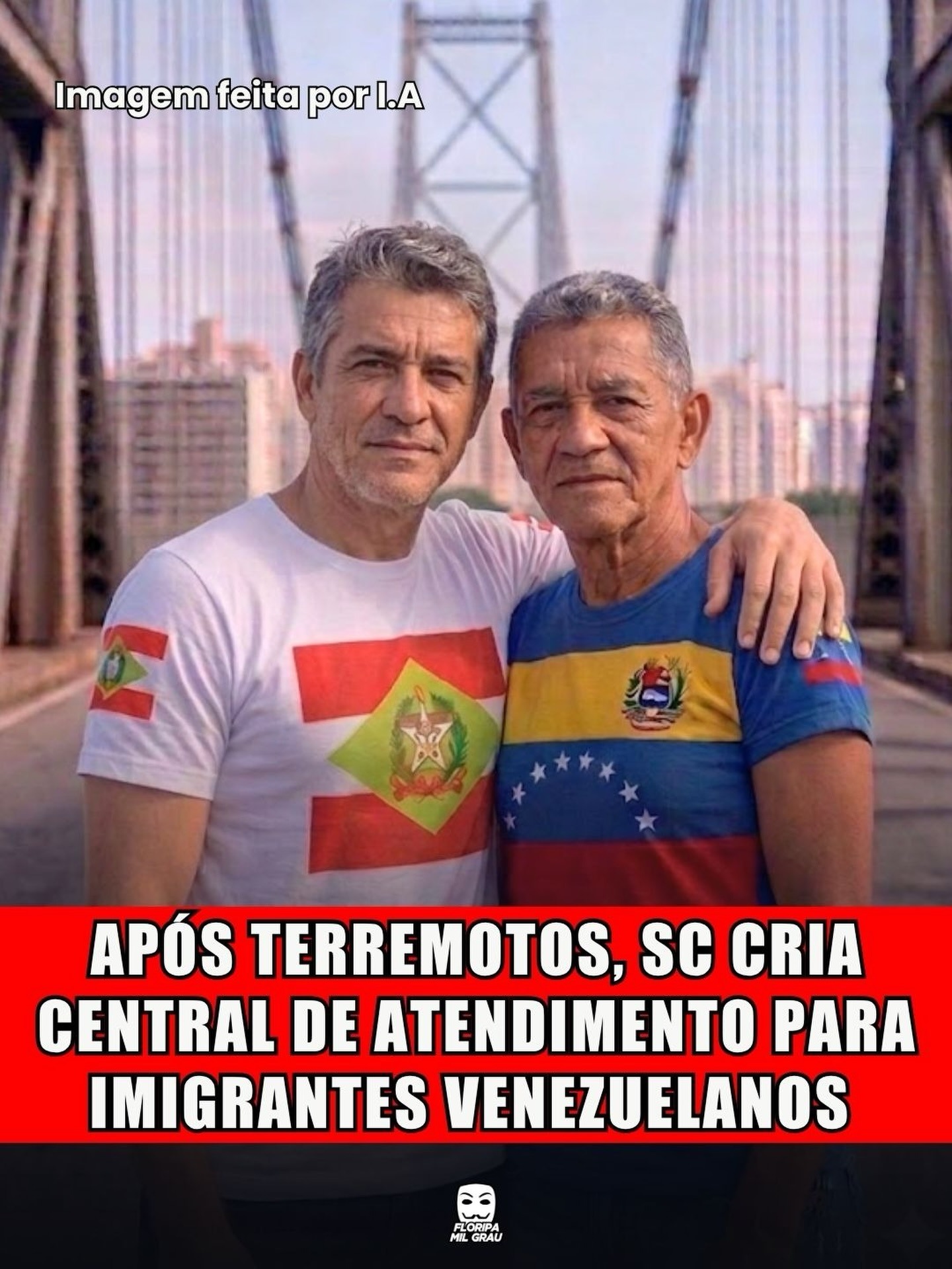 APÓS TERREMOTOS, SC CRIA CENTRAL DE ATENDIMENTO PARA IMIGRANTES VENEZUELANOS