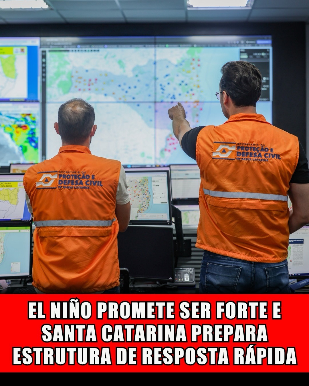 EL NIÑO PROMETE SER FORTE E SANTA CATARINA PREPARA ESTRUTURA DE RESPOSTA RÁPIDA