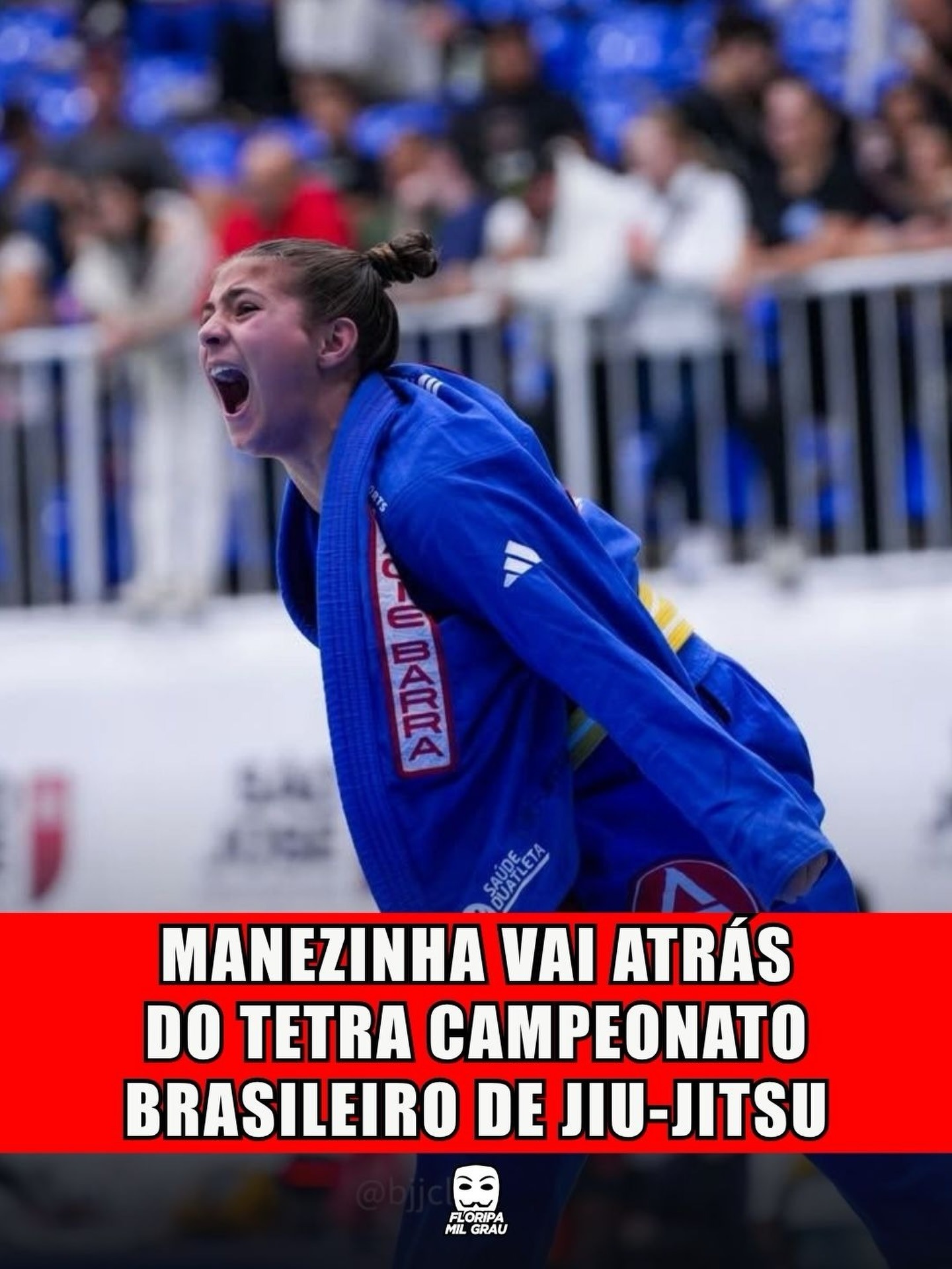 MANEZINHA VAI ATRÁS DO TETRA CAMPEONATO BRASILEIRO DE JIU-JITSU