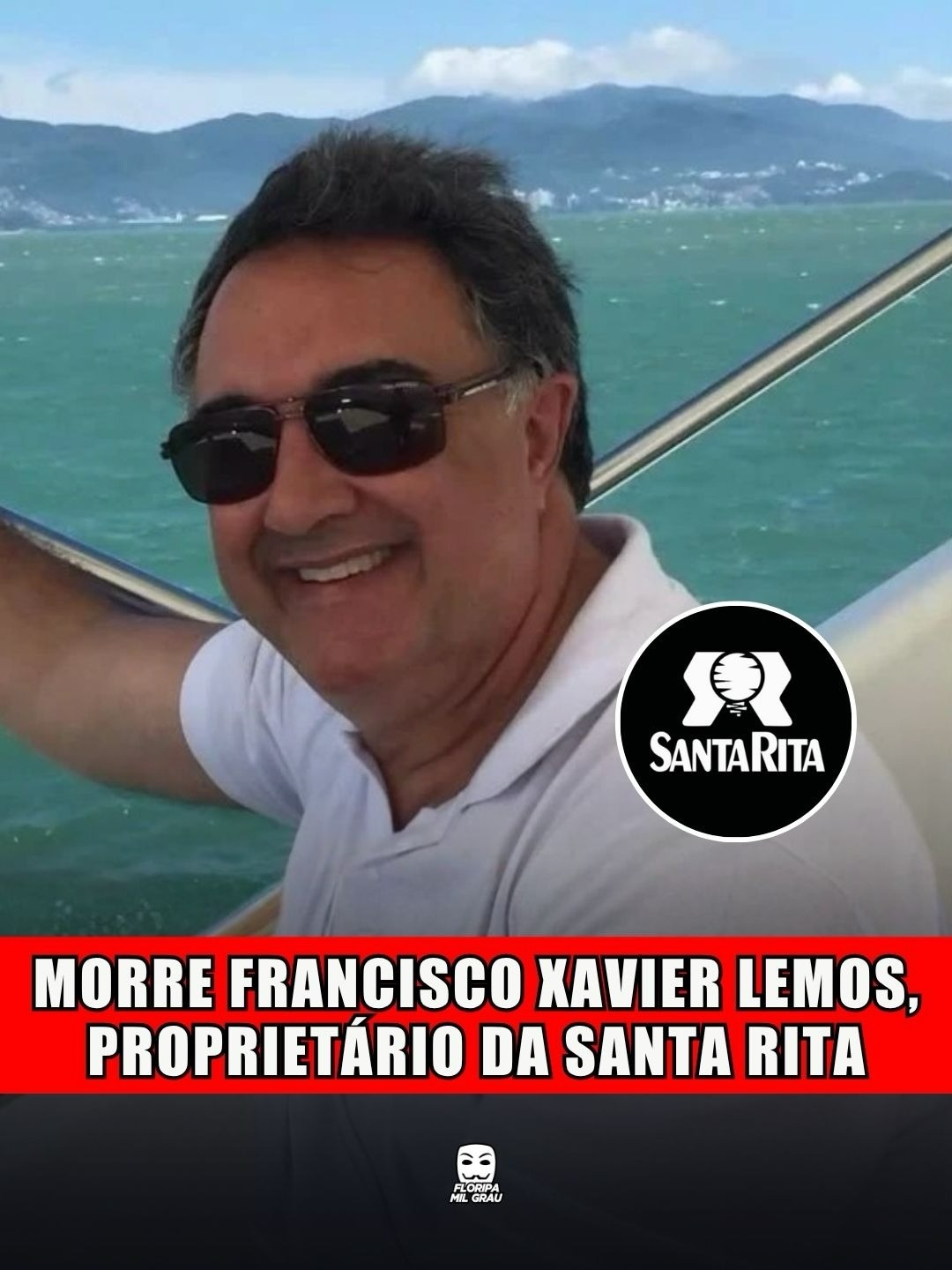 MORRE FRANCISCO XAVIER LEMOS, PROPRIETÁRIO DA SANTA RITA