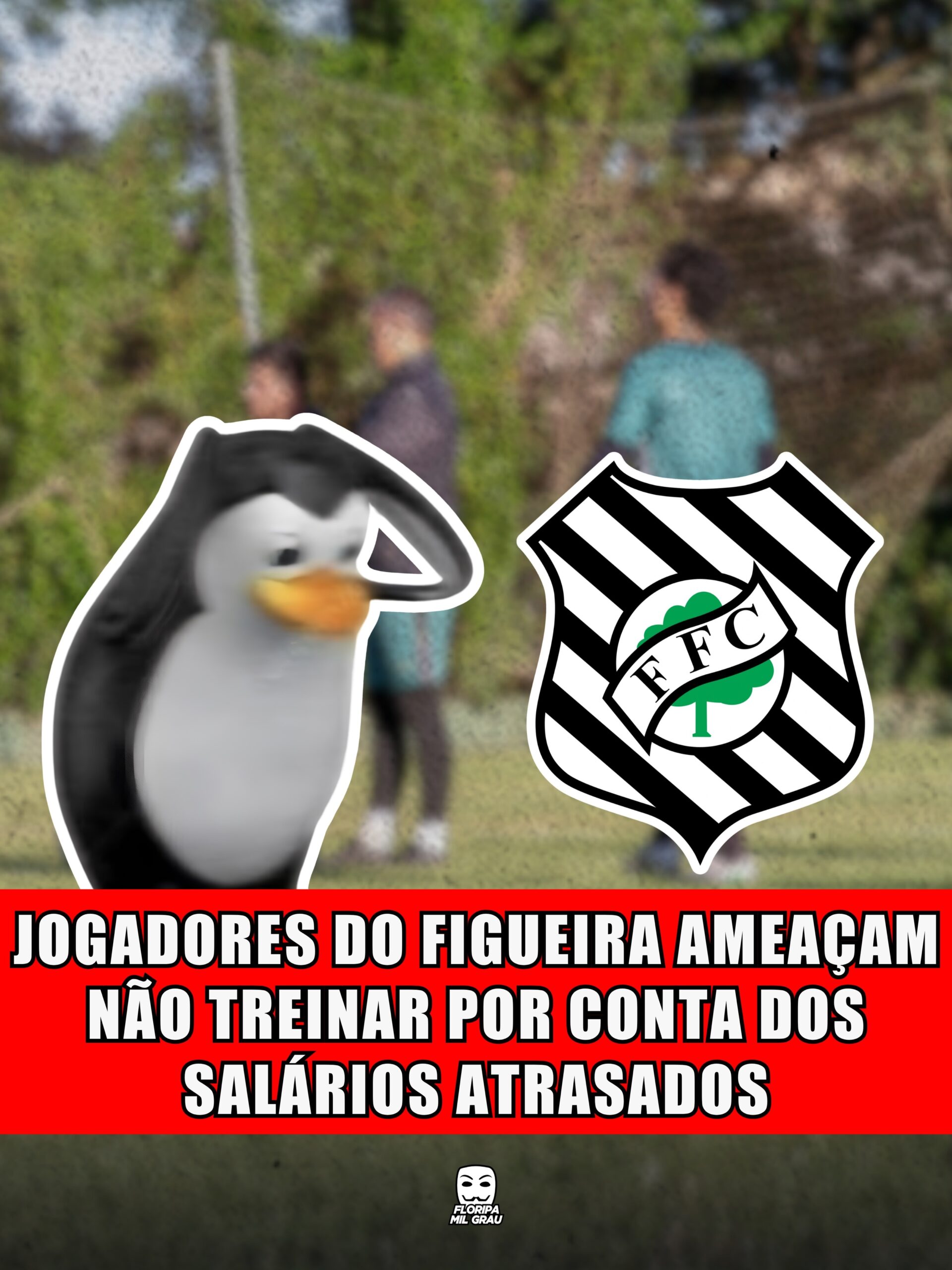 JOGADORES DO FIGUEIRA AMEAÇAM NÃO TREINAR POR CONTA DOS SALÁRIOS ATRASADOS