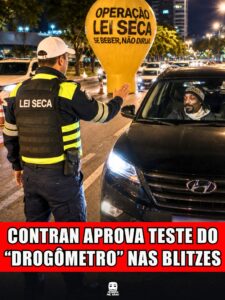 CONTRAN APROVA TESTE DO “DROGÔMETRO” NAS BLITZES