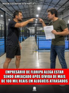 EMPRESÁRIO DE FLORIPA ALEGA ESTAR SENDO AMEAÇADO APÓS DÍVIDA DE MAIS 100 MIL REAIS EM ALUGUÉIS ATRASADOS