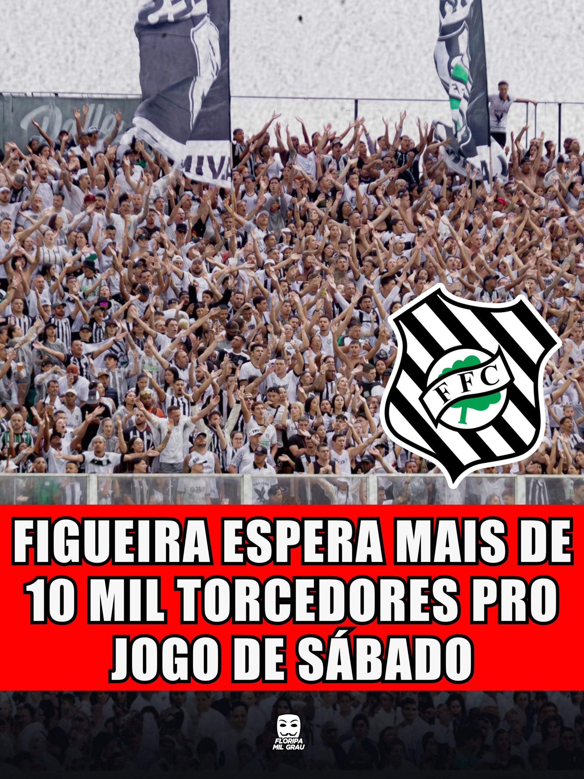 FIGUEIRA ESPERA MAIS DE 10 MIL TORCEDORES PRO JOGO DE SÁBADO