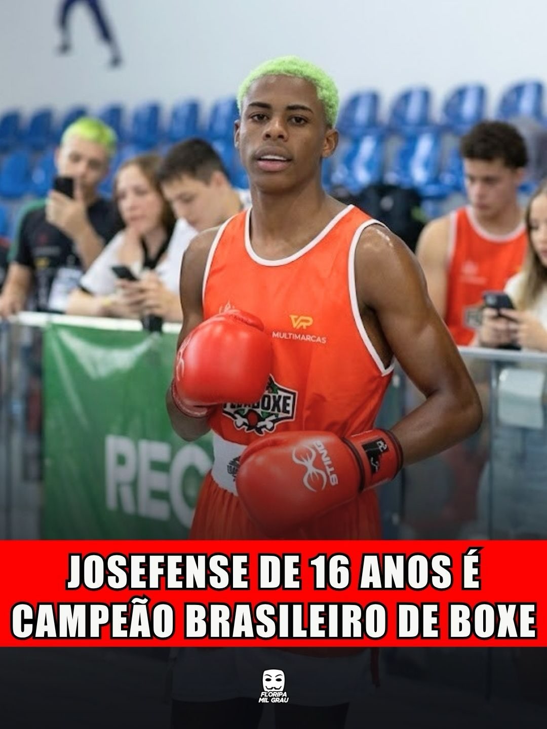 JOSEFENSE DE 16 ANOS É CAMPEÃO BRASILEIRO DE BOXE