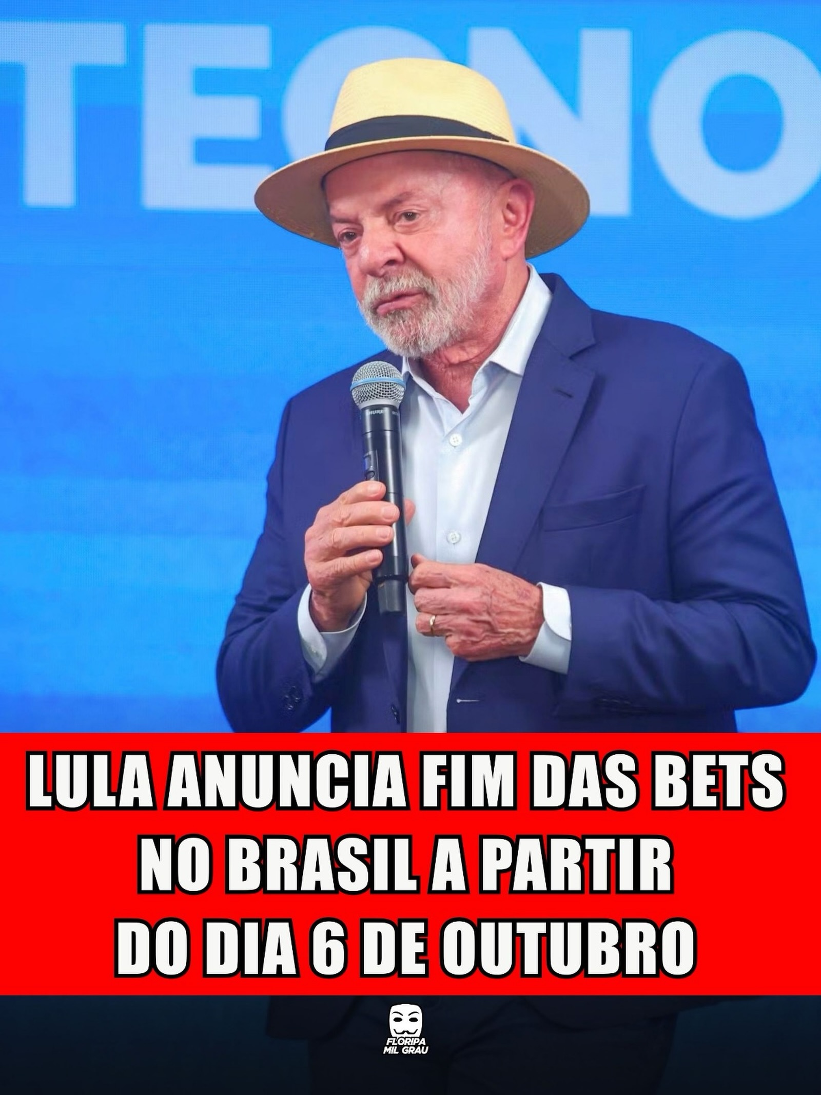 LULA ANUNCIA FIM DAS BETS NO BRASIL A PARTIR DO DIA 6 DE OUTUBRO