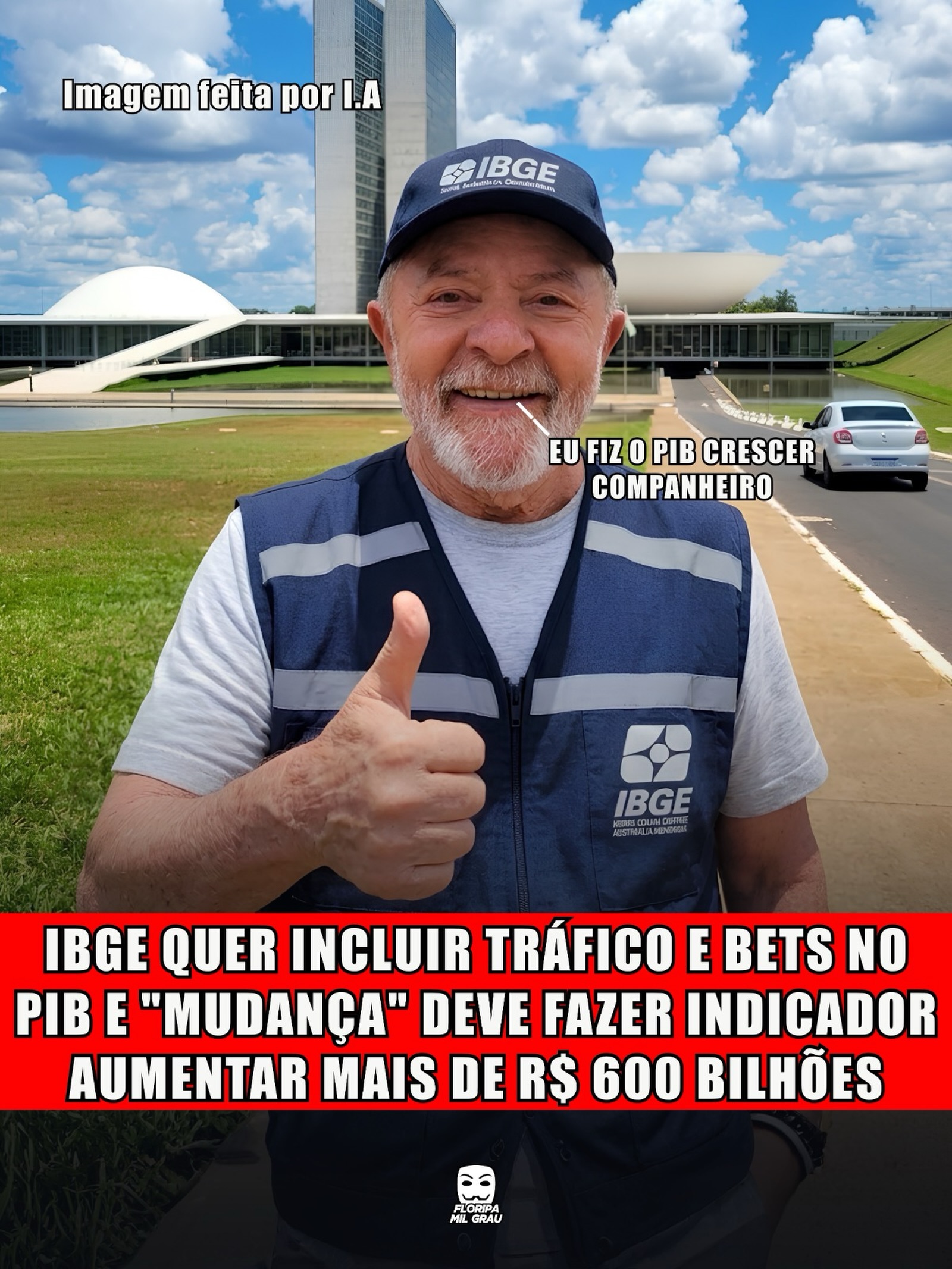 IBGE QUER INCLUIR TRÁFICO E BETS NO PIB E "MUDANÇA" DEVE FAZER INDICADOR AUMENTAR MAIS DE R$ 600 BILHÕES