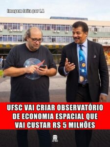 UFSC VAI CRIAR OBSERVATÓRIO DE ECONOMIA ESPACIAL QUE VAI CUSTAR R$ 5 MILHÕES