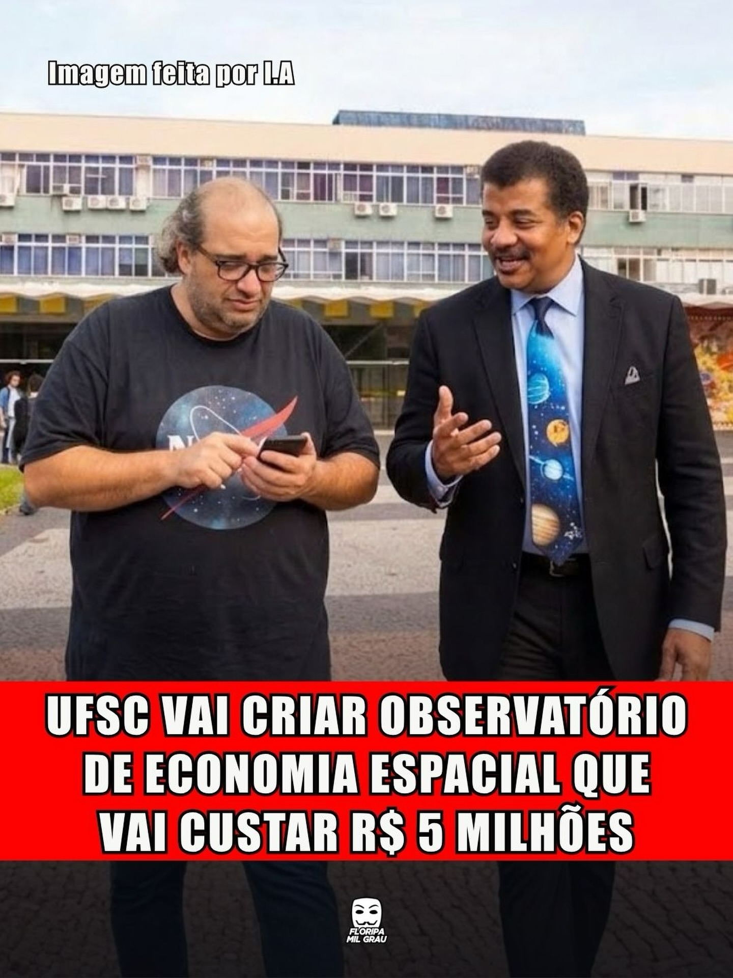 UFSC VAI CRIAR OBSERVATÓRIO DE ECONOMIA ESPACIAL QUE VAI CUSTAR R$ 5 MILHÕES
