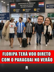 FLORIPA TERÁ VOO DIRETO COM O PARAGUAI NO VERÃO