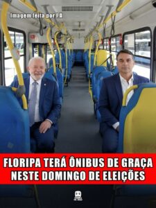 FLORIPA TERÁ ÔNIBUS DE GRAÇA NESTE DOMINGO DE ELEIÇÕES