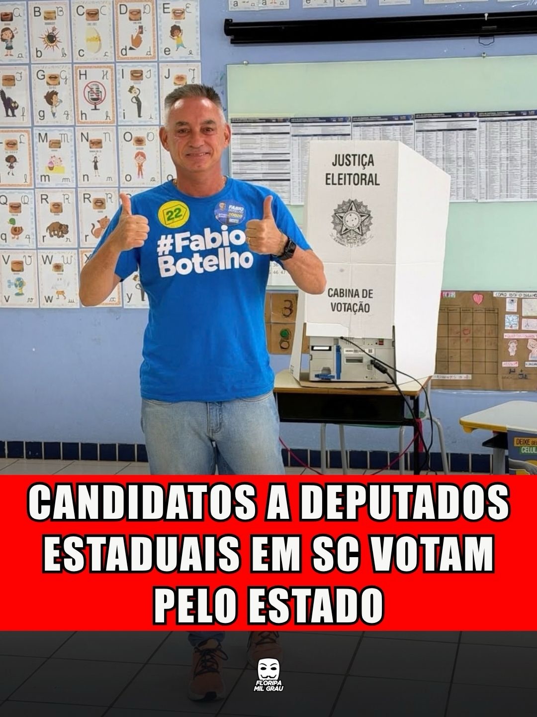 CANDIDATOS A DEPUTADOS ESTADUAIS EM SC VOTAM PELO ESTADO