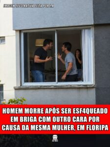 HOMEM MORRE APÓS SER ESF4QUEADO EM BRIGA COM OUTRO CARA POR CAUSA DA MESMA MULHER, EM FLORIPA