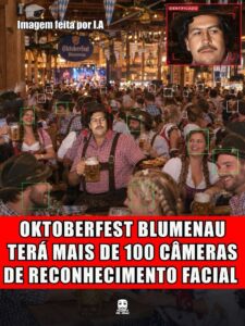 OKTOBERFEST BLUMENAU TERÁ MAIS DE 100 CÂMERAS DE RECONHECIMENTO FACIAL