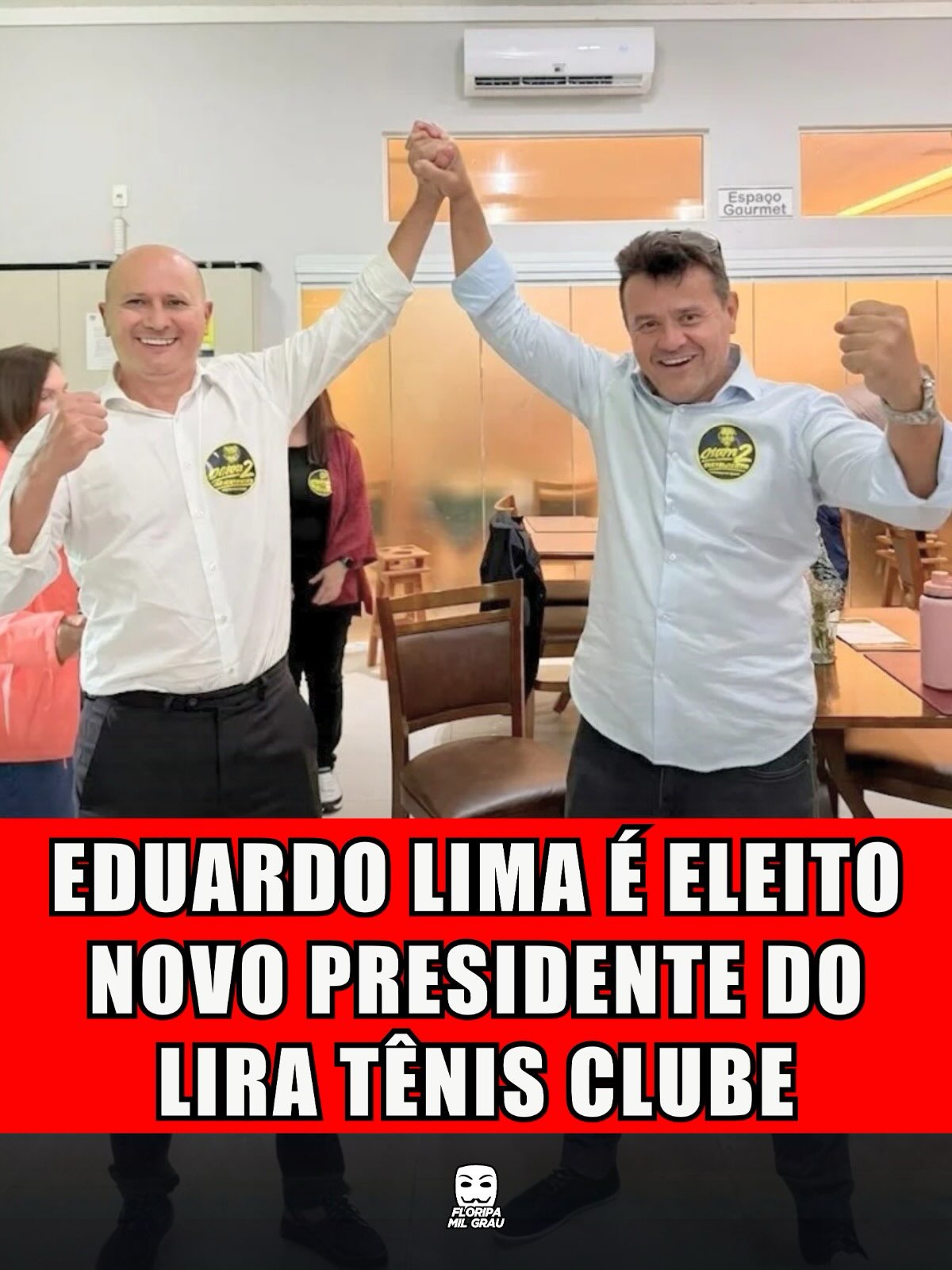 EDUARDO LIMA É ELEITO NOVO PRESIDENTE DO LIRA TÊNIS CLUBE