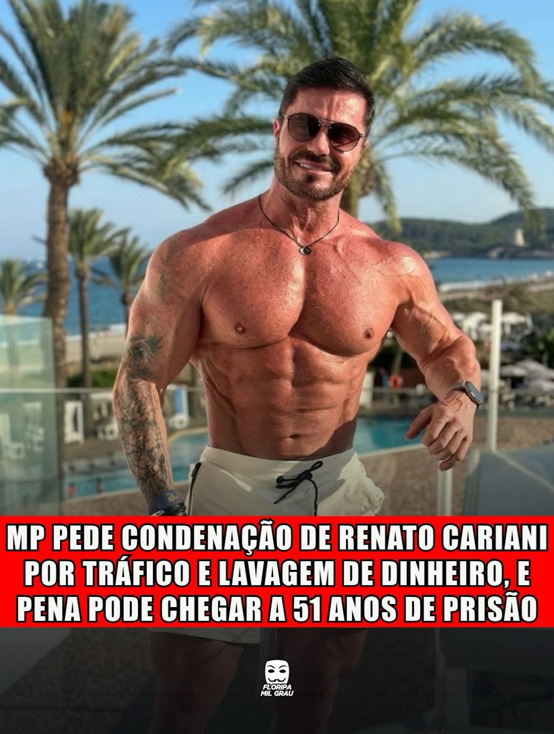 MP PEDE CONDENAÇÃO DE RENATO CARIANI POR TRÁFICO E LAVAGEM DE DINHEIRO, E PENA PODE CHEGAR A 51 ANOS DE PRISÃO